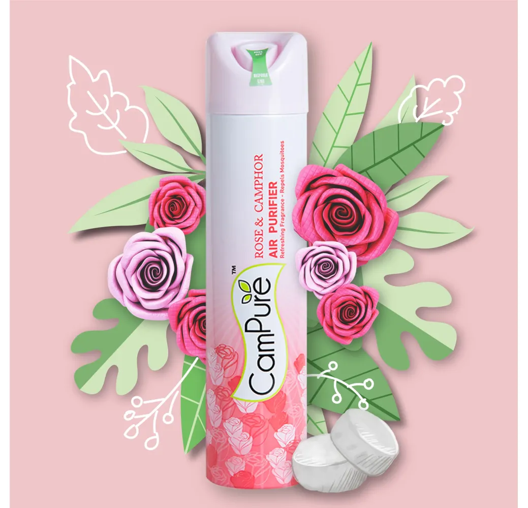 Campure Air Puri Rose - 250ml
