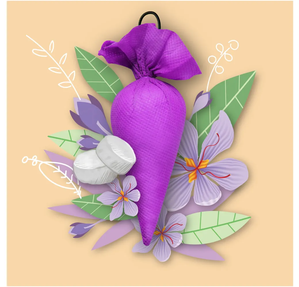 Campur Cam Cone Lavender - 60g