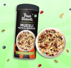 True Elements Muesli Nuts & Berries 400gm