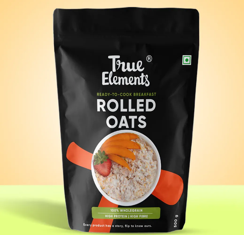 True Elements Rolled Oats